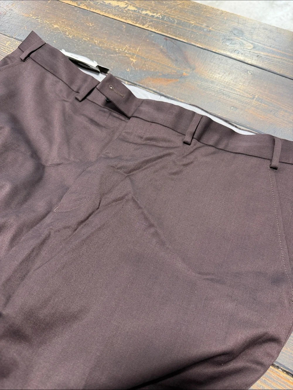 Calvin Klein Men's Red Trousers - Jace - Size 38W x 30L